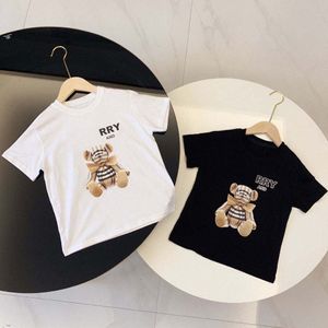 Baby jongens kleding kinderen peuter beer t-shirts Katoen meisjes kind ontwerper Eenvoudig t-shirt met korte mouwen kinderen ontwerpers Veelkleurige tees Q4LX#