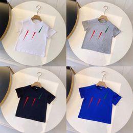 Baby Boys Ropa para niños Camisetas para niños pequeños Coda Smile Face Diseñador para niños Camiseta de manga corta Camiseta para niños Diseñadores Multicolor 36ox#