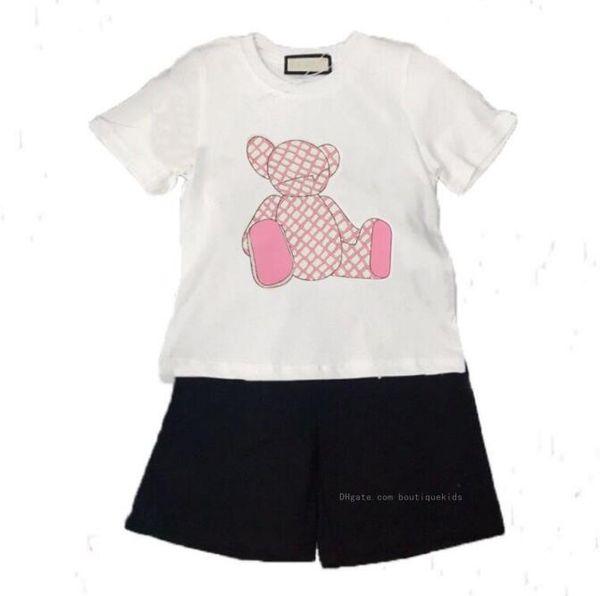 Ensemble de vêtements pour bébés garçons, T-shirt et short, tenues pour enfants, costumes d'été pour enfants, t-shirts et pantalons