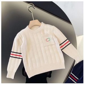 Baby Boys Designer Knitwear Tops Enfants Pulls classiques Automne Hiver Sweatshirts Pull pour enfants Jumper Vêtements Vêtements unisexes 01