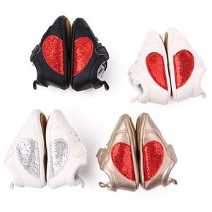 Baby Jongens Meisjes Schoenen Hart Print Sneakers Zachte Zool Baby Peuter Babyschoenen Sportschoenen 0-18M