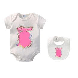 Babyjongens romper peuter kinderen zomerkleding meisjes luxe jumpsuits ontwerpers baby onesie kleding voor pasgeboren kinderen casual kid pyjama's cxd2404177-6