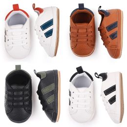 Baby jongens schoenen baby Peuters Antislip baby mocassins schoenen Lente Pu lederen Sneakers Eerste wandelaars schoenen