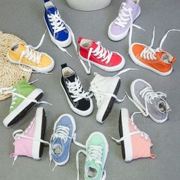 baby canvas kinderschoenen rennen roze zwart paarse kleur baby jongens meisjes peuter sneakers kinderen schoenen voetbescherming waterdichte casual schoenen 86xf#