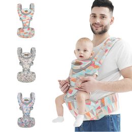 Baby Carrier Sac à dos, nouveau-né à tout-petit 6-en-1 Kangaroo Wrap Sling Travel Sac de 0 à 36 mois Accessoires pour bébés
