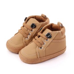 Baby casual schoenen enkel bedekte kleine laarzen voor 0-1 jaar peuter jongens buitenvoorbrenging