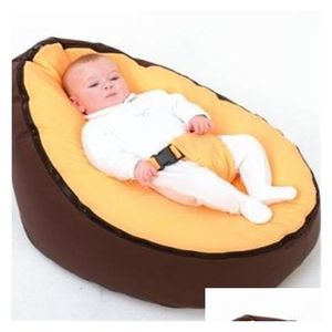 Chaises de bébé Promotion complète Mticolor Bean Bag Snle Lit Siège portable Nursery Rocker Mtifonctionnel 2 Tops Beag Chair Yw274E Drop Delive Dhs38