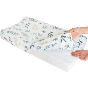 Couverture de matelas à langer pour bébé, drap-housse élastique imprimé, pour lit de bébé en bas âge, unisexe, feuille de Table à langer, 240119