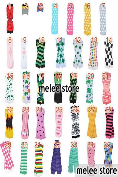 Bébé Chevron Jambières Manchettes Enfants Garçon Fille Infantile Holloween Noël Leggings Collants Solide Blanc Rouge Baby leg Warmers8493147