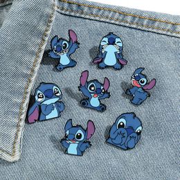 Baby chilhood blauwe elf badge Leuke Anime Films Games Harde Emaille Pins Verzamelen Cartoon Broche Rugzak Hoed Tas Kraag revers Badges