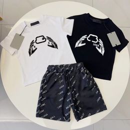 Babykleding Kidontwerper Set Kids Designer Tweede stuk korte mouwen Shorts Fasion Summer Boys Girls T -shirt Toddler Clede