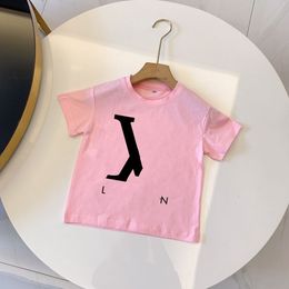 Baby Clothes Kids Designer T-shirt Kid T-shirt Girl Boy Garçon à manches courtes Cabille pour tout-petits 1-15 âges