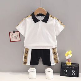 Bébé vêtements ensemble T-Shirt Shorts enfant en bas âge vêtements décontractés enfants survêtement enfants garçons dessin animé 2 pièces/ensemble