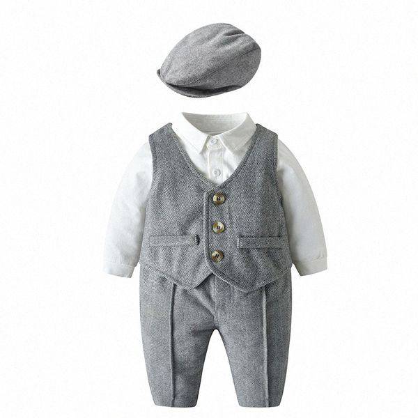 Ensembles de vêtements pour bébés Ensemble de printemps Gilet et pantalon pour tout-petits 3pcs Tenues Garçon Survêtement Mignon Costume de sport d'hiver Mode Enfants Filles Vêtements l7vA #