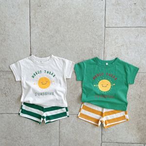 Babykleding Sets Zomerondergoed Set Peuter Outfits Boy Tracksuit schattig Winter Sportpak Fashion Kids Girls Kleding 0-4 jaar