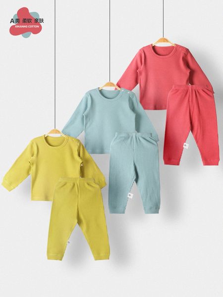 Conjuntos de ropa para bebés Conjuntos de ropa interior cálida para niños pequeños