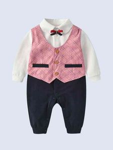 Baby Colorblock Bow Button Front 2 in 1 Jumpsuit Zij