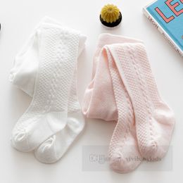 Leggings moulants en coton pour bébé, en maille respirante, pour enfants, nouvelle collection printemps 2024, robe de princesse pour filles, bas Z7109