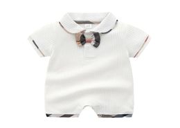 Babyoverall Romper katoenen baby zomer babyboetiekkleding met korte mouwen pasgeboren kleding jumpsuits rompertjes6434752