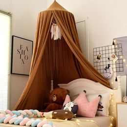 Baby Crib Bed Tent Hung Dome Mosquito Net Baby Bed Baby Girl Room Decor Kids Bed Luifel Tent 240418