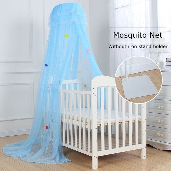 Baby Crib Mosquito Net Tente tente en dentelle Jaquard Netting pour berce