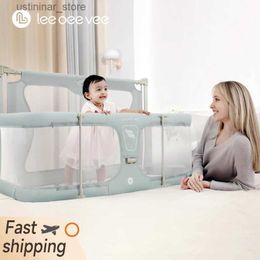 Berceau de bébé 3 en 1 pour bébé lit de garde-corps pour nourrisson pour les nourrissons barrière de sécurité clôture rail cot de bébé berceau adaptable au lit l416