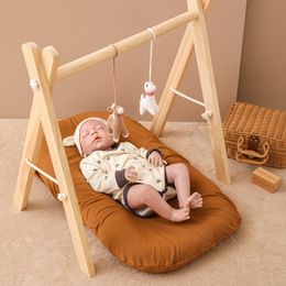 Baby Bedjes 75*45 Baby Katoen Nest Bed geboren Draagbare Crib Lounger Voor Jongens Meisjes Baby Wieg Bumper zachte Reizen Bed Geboorte Gift 230720