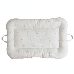 Berceaux bébé 90x65cm Matelas Dualuse Babynest Born Coton Portable Respirant Mesh Slee Lit Garten 230915 Drop Livraison Enfants Maternité Dhjr6