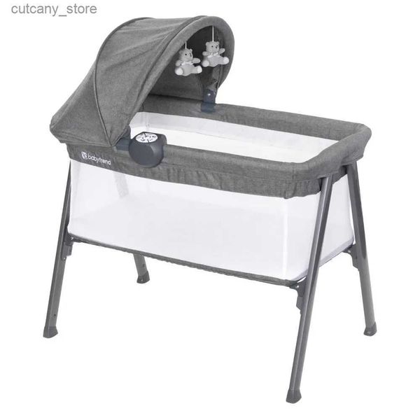 Berceaux bébé tendance Lil Snooze grand Bassnet PLUS (avec jouets suspendus au plafond, mélodie de vibration) L240320