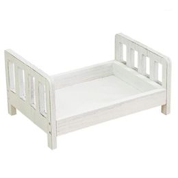 Baby Cribs Born Props for Pography Wood Detachable Bed Mini Desk Tafels Achtergrondaccessoires Drop Delivery Kids Maternity Nursery B Dhomp