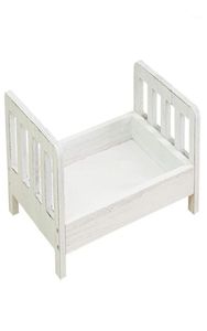 Baby Cribs Born Props for Pography Wood Detachable Bed Mini Desk Tafels Achtergrondaccessoires4153829