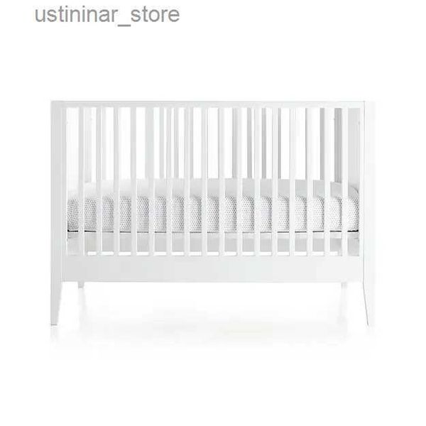 Baby Cribs Factory Direct Wholesale personnalisable Fonction de luxe Free Design Free Nou nouveau-né lit en bois lit en bois pour lit bébé berceau L416