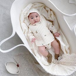 Berceaux de bébé en corde de coton tissée à la main, nid créatif Portable, berceau, berceau, décoration de pépinière, 230915