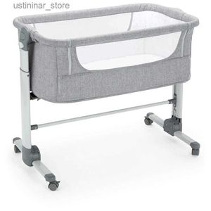 Baby Cribs draagbaar babybed verstelbaar bedste bassinet babywieg verbonden met partners baby kribs bedbed L416