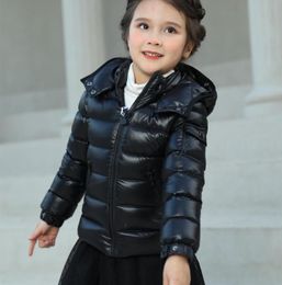 Bébé Designer Vêtements Vers Le Bas Manteau De Mode À Manches Longues À Capuche Zipper Goose Veste Enfants VêtementsLe Nouveau Automne Hiver Classique Enfants5694560