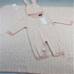 Babyontwerper pasgeboren baby westerse stijl onesie klimpak herfst en winter luxe babykleding vijfdelige pak D25