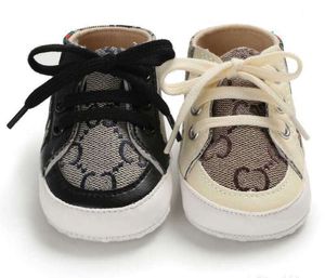 Baby ontwerpers schoenen pasgeboren kind canvas sneakers jongen meisje zachte zool wieg babyschoenen 0-18 maanden