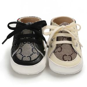 Baby Ontwerpers Schoenen Pasgeboren Kind Schoenen Canvas Sneakers Baby Jongen Meisje Zachte Zool Wieg Schoenen Babyschoenen 0-18Month CYG23120403-8