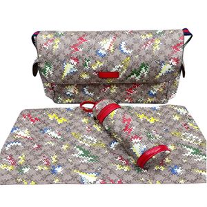 Sac à couches pour bébé Porte-sangle avant Mode Multi-fonction Sacs à dos de sécurité Enfants Mère Sangles Momie Maternité Sac à main d'allaitement Couches pour bébés Cuir B022