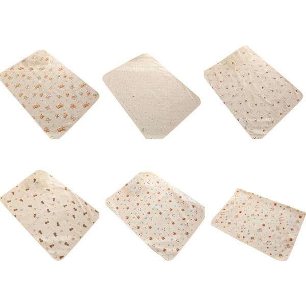 Baby Diaper Changer le coton Coton Changement de tapage de tapis de plaque de lit Strong Absorbant 240419