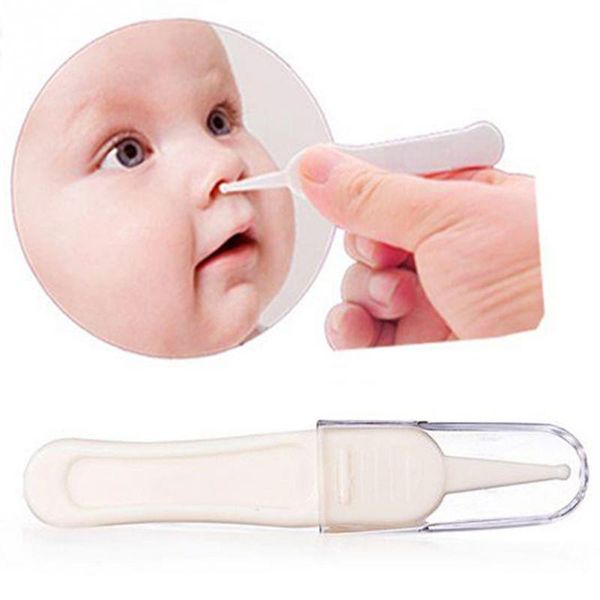 Baby Dig Booger Clip Nourrissons Propre Oreille Nez Nombril Sécurité Pince À Épiler Pince Sûre Fournitures De Nettoyage En Gros