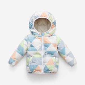 Baby Down Jacket Enfants Manteau à capuche Manteau Garçons Snowsuit Enfants Vêtements Garçon Fille Hiver Chaud Blanc Canard Vers Le Bas Vêtements TZ825 H0909