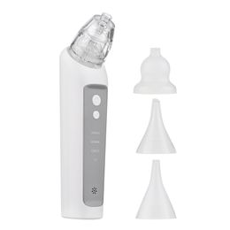 Aspirateur nasal électrique pour bébé, nettoyeur de nez automatique pour nourrissons, 3 niveaux d'aspiration, faible bruit avec musique apaisante 240119