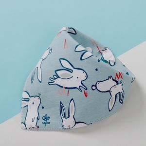 Bébé Alimentation Bavoirs Triangle Serviette Double Face Pur Coton Enfants Burp Chiffons Singe Chien Lion Lapin Motif Enfants Bavoir 1 48bb E3