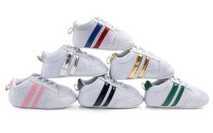 Baby First Walkers Infant Anti-slip Cotton Mesh Boy Shoes Soft Bottom Newborn Sneakers Sport