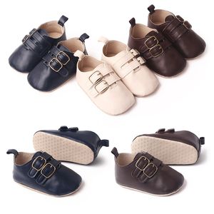 Mocasines para primeros pasos de bebé, zapatos de princesa antideslizantes de cuero suave para niños y niñas recién nacidos