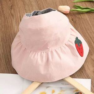 Baby visser's hoed verstelbare lege top hoed zomer grote dakranden zon vizier Koreaanse meisjes bassin hoed tij zomer groothandel