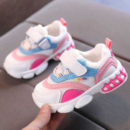 Bébé fille garçon chaussures respirant enfants formateurs chaussures causales pour filles baskets enfant en bas âge infantile automne école confort chaussures de course G1025