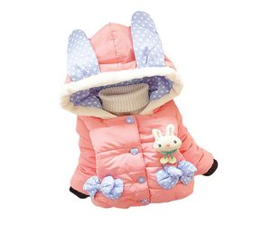 Baby girl Cartoon Cotton Emphat Veste NOUVEAU Fashion Children39s Down Veste pour 14 ans7012063