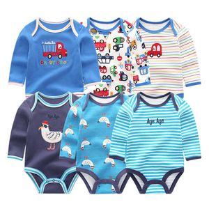 Baby girl vêtements Bodys 0-12m Roupas de Bebe Baby Boy Clothes Stripe Jumps Coton Cotton Babywear Girls Vêtements L 2899